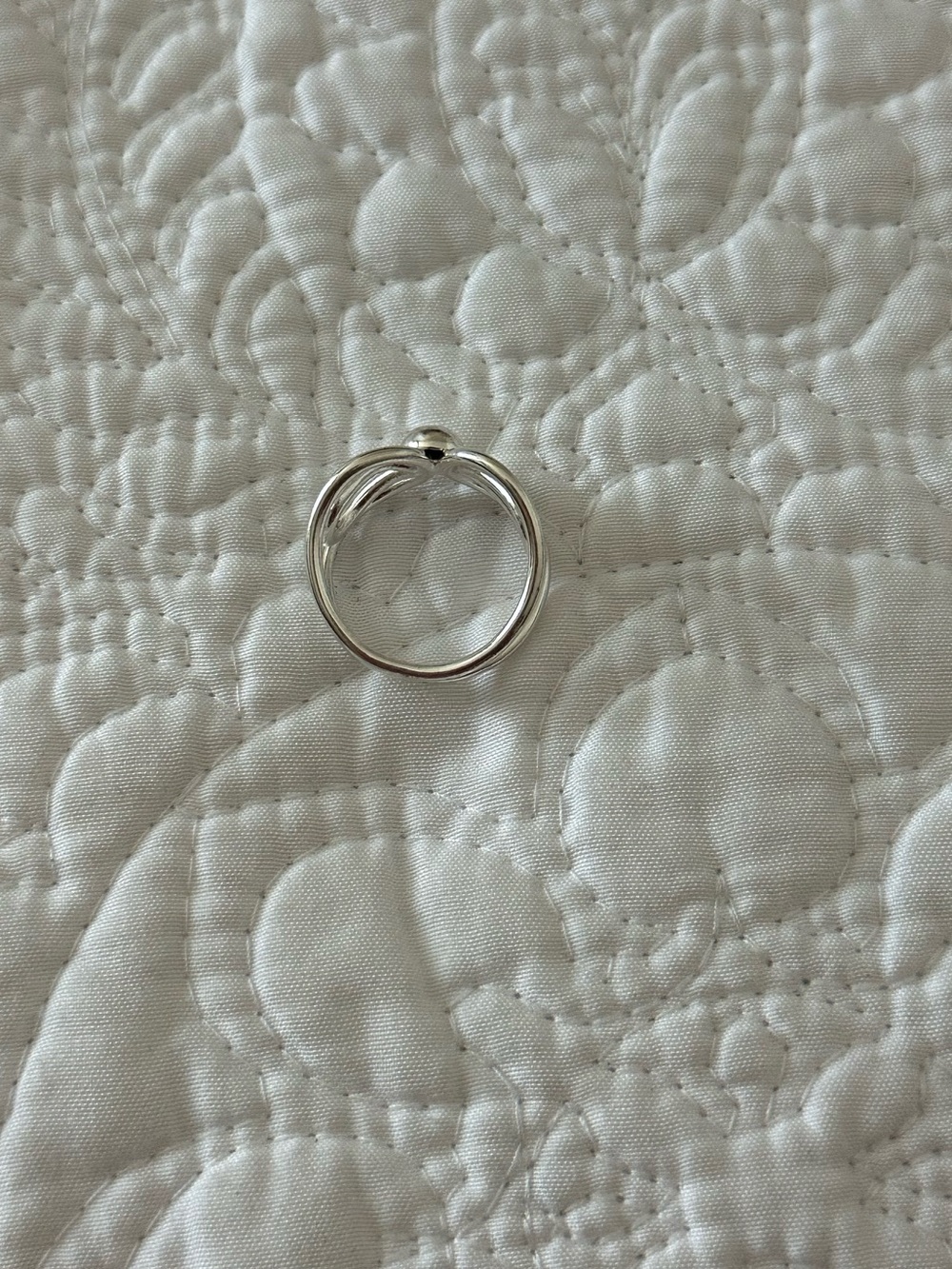 Silver bow ring - Picture 4 of 4